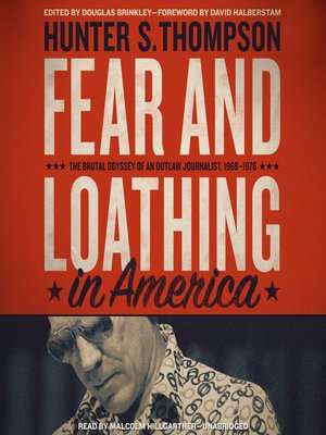 cover image of Fear and Loathing in America